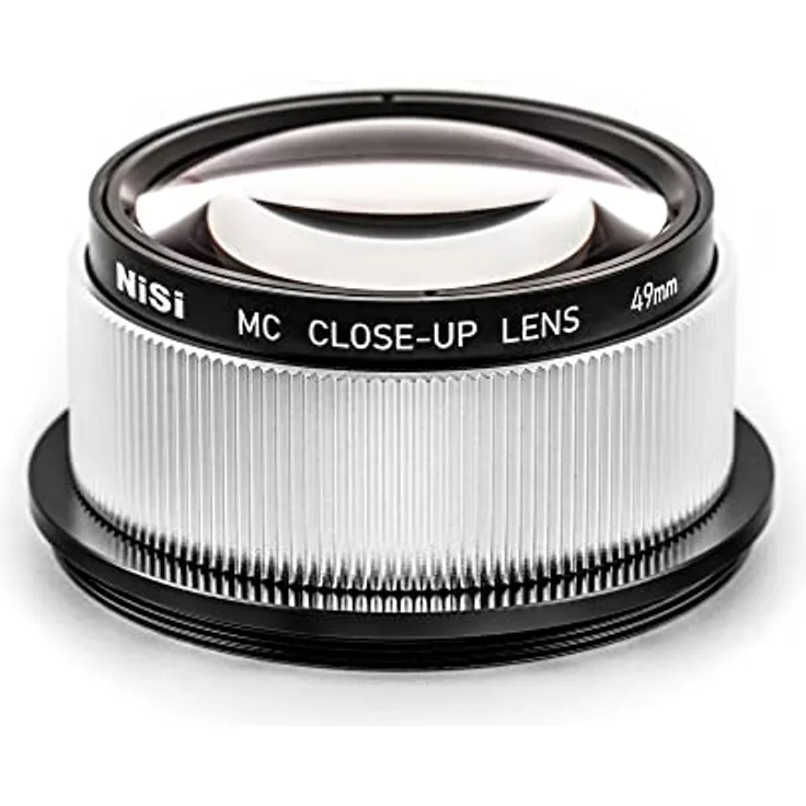 NiSi 49mm Close Up Linse Nahlinsen Filter Kit - inkl 67-49mm Adapterring, 62-49mm Adapterring, Objektivdeckel und Filtertasche