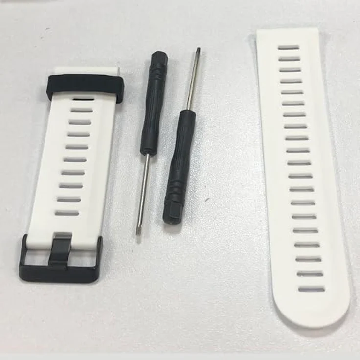INF Silikon Uhrenarmband für Garmin Fenix 3 HR/6X/5X Sapphire/Descent MK1, verstellbar, atmungsaktiv, wasserabweisend, mit Schraubendreher Set – Bild 5