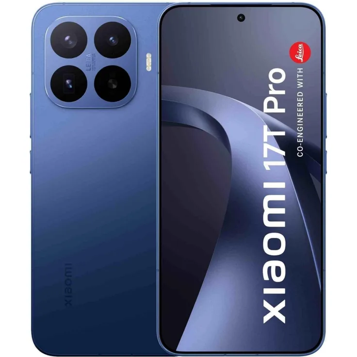 Xiaomi 17T Pro (512 GB, Blue, Deep Blue, 6.83", Dual SIM, 5G), Smartphone, Blau