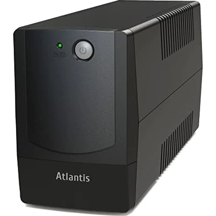 Atlantis Land OnePower PX1100, Unterbrechungsfreie Stromversorgung (USV) 1,1 kVA, 550 W, 4 AC-Ausgänge, LED-Display, kompakte Bauweise – Bild 1
