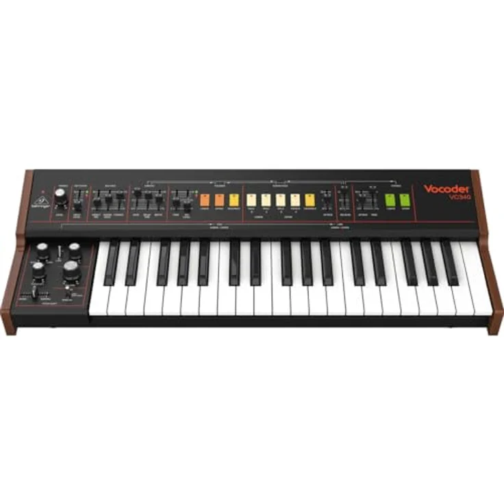 Behringer VC340, Analog Synthesizer und Vocoder mit 37 Tasten, MIDI und USB, kompakte Bauform – Bild 2