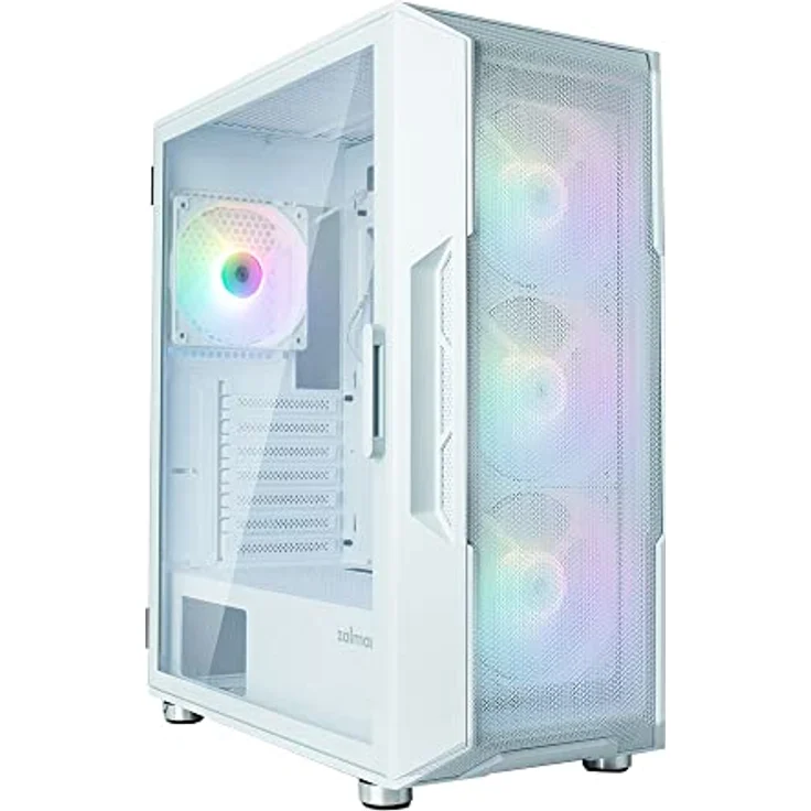 Zalman i3 Neo PC-Gehäuse, mittelgroß, Weiß – Bild 1