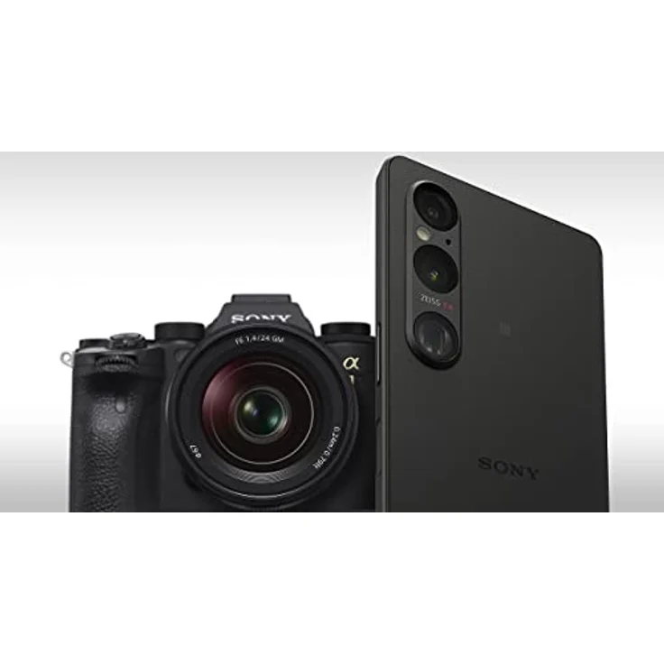 Sony Xperia 1 V (Next Gen Exmor T Sensor, 6,5 Zoll, 21:9, 4K HDR OLED, 120Hz, Dreifach-Objektiv (ZEISS), 3,5mm Klinke, Android 13, IP65/68) 24+12 Monate Garantie  Schwarz – Bild 4