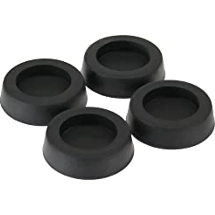 InLine Gummi-Füße für PC Gehäuse 4er Pack schwarz – Bild 1