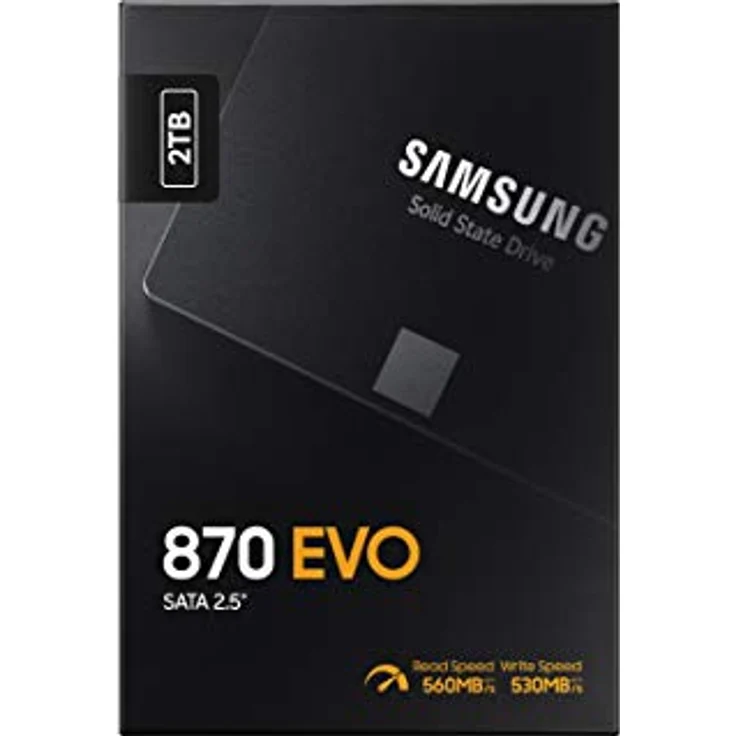 Samsung 870 Evo MZ-77E2T0B 2000 GB 0,3 DWPD 2.5" 63,5mm SSD – Bild 4