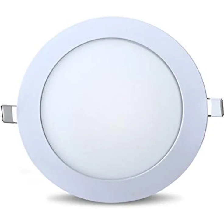 ENERGMiX 12w Ultra Slim LED Panel Einbauleuchte Deckeneinbau Panelleuchte Deckenlampe Kaltweiß Rund Ø 170mm mit 910 Lumen – Bild 1