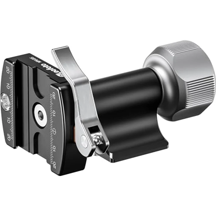 LEOFOTO 2-Wege-Neiger MPG-01S, Hebelentriegelungsklemme mit 360° Drehung, Arca-kompatibel, 325 g – Bild 2