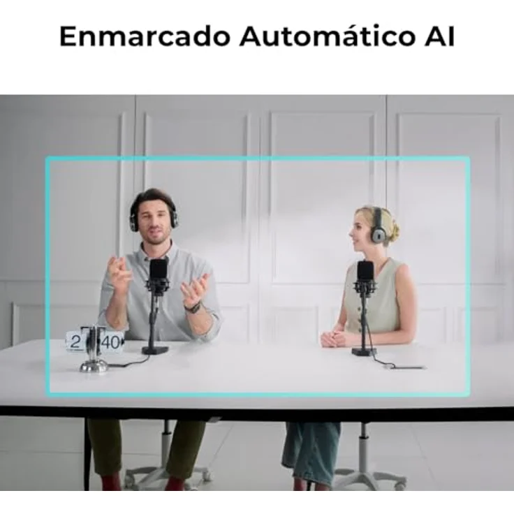 Obsbot Meet SE 1080P Webcam, AI Auto Framing, Gestensteuerung, Space Grey – Bild 4