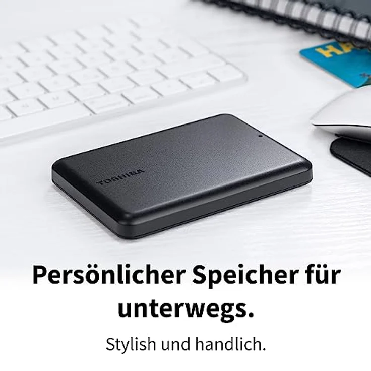 Toshiba Canvio Partner 1TB Portable 2,5" Externe HDD, USB 3.2 Gen 1, kompatibel mit Mac und Windows, USB-betrieben – Bild 5