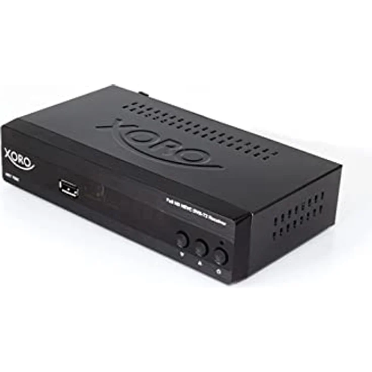 Xoro HRT 7622 NP, HD-DVB-T2 Receiver mit USB Mediaplayer und 400 Sendern, schwarz – Bild 3