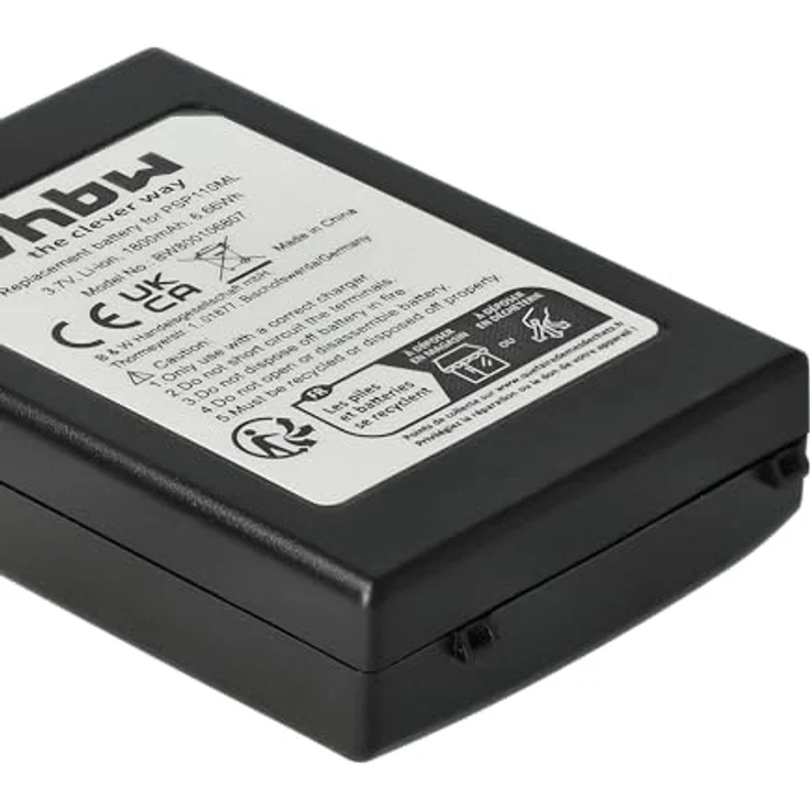 AKKUman Akku kompatibel Sony PSP-1000 3,7V 1800mAh – Bild 8