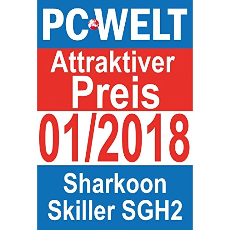 Sharkoon Skiller SGH2 Stereo Gaming Headset (für USB, PC, PS4, 50-mm-Lautsprecher, Extra-Große Ohrpolster, Blaue LED-Beleuchtung, Gefederte Kopfbandaufhängung) schwarz – Bild 5