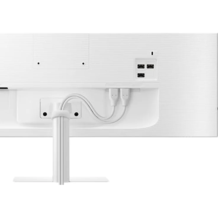 Samsung M7 Smart Monitor S32BM701UP 32 Zoll, VA-Panel, Bildschirm mit Lautsprechern, 4K UHD-Auflösung, Bildwiederholrate 60 Hz, 3-seitig Fast rahmenloses Design, TV Apps mit Fernbedienung, Weiß – Bild 4