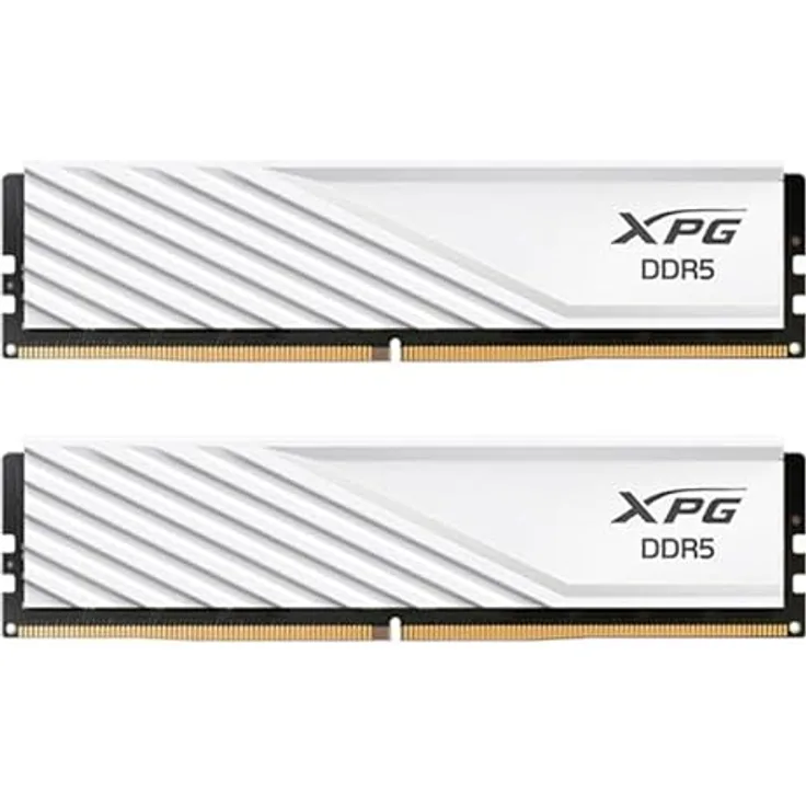 XPG Lancer Blade Arbeitsspeicher, DDR5, 32 GB, 6000MT/s, 2 x 16 GB, Weiß, AX5U6000C3032G – DTLABWH