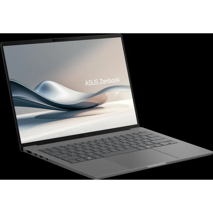 ASUS Zenbook A14 X1-26-100, 14" WUXGA OLED Laptop mit Snapdragon X, 16 GB RAM, 512 GB SSD, Grau