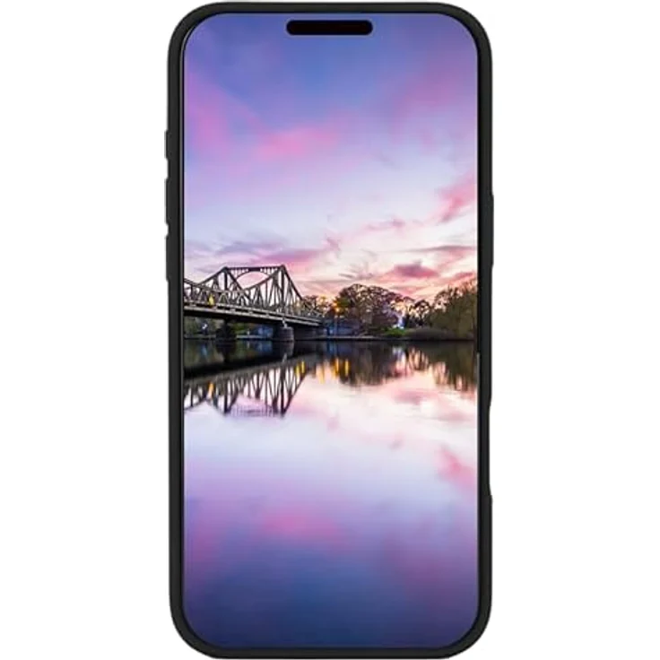 JT Berlin Steglitz Silikon-Case kompatibel mit Apple iPhone 16 Pro Max Hülle (Wireless Charging / magnetisches Aufladen kompatibel, Microfaser Innenfutter) schwarz – Bild 3