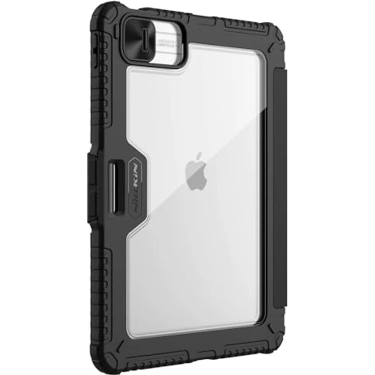 Nillkin Bumper Leather Case Pro für iPad Pro 11" 2024 - Schutzhülle mit Flip-Funktion, PU-Leder und verstärkten Ecken, Schwarz – Bild 2