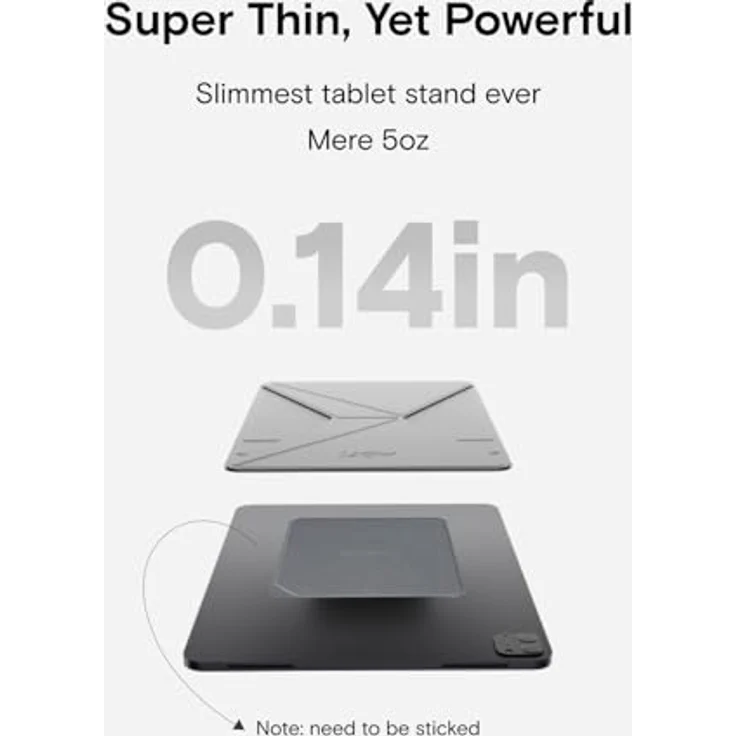 MOFT Snap Tablet Stand - Cool Gray – Bild 7