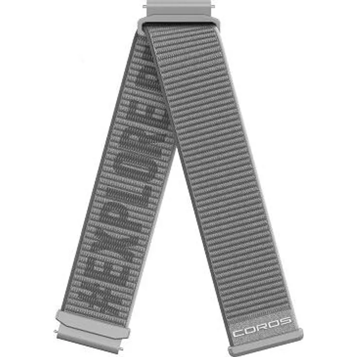 Coros 20mm Watch Band Coros (20 mm, Nylon), Uhrenarmband, Grau