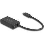 DeLOCK 61059 adaptateur Graphique USB 3840 x 2160 Pixels Noir