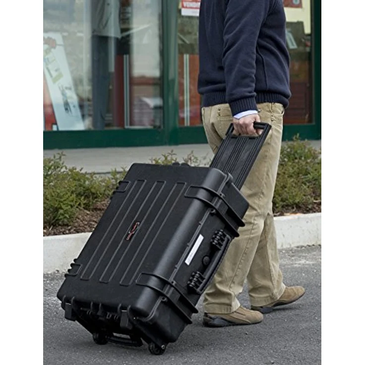 Explorer Cases Spezialkoffer Mod. 5823 WS, 58x44x22 cm, wasserdicht und stoßfest, Kameratasche in schwarz, 56.10 l – Bild 8