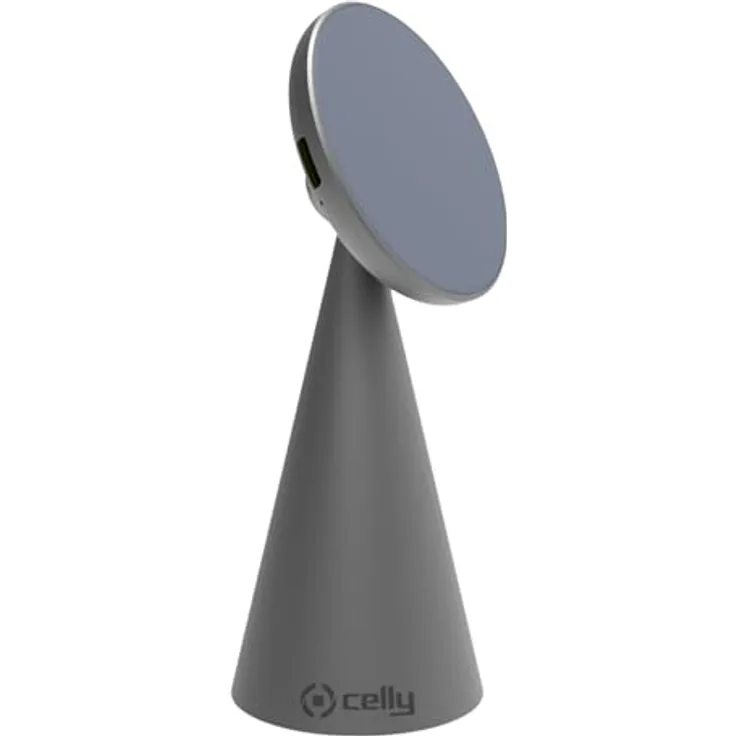 Celly MAGSTANDCHARGE - MagSafe Wireless Charger (15 W), Schwarz