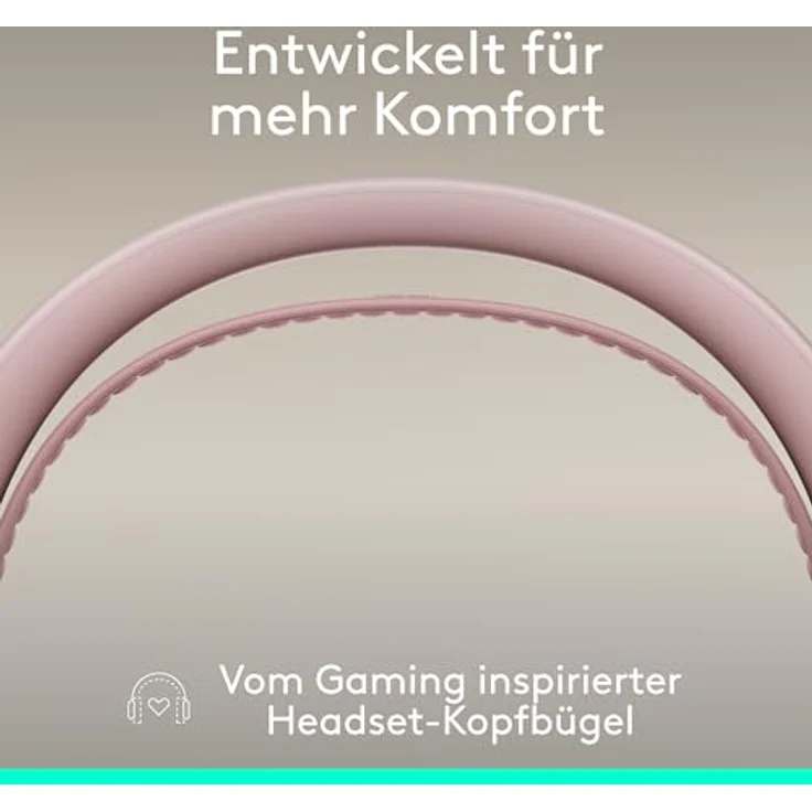 LOGITECH Zone Wired 2 for Business Rosé, Kabelgebundenes USB-Headset mit adaptiver Hybrid-ANC, kompatibel mit Windows und MacOS – Bild 7