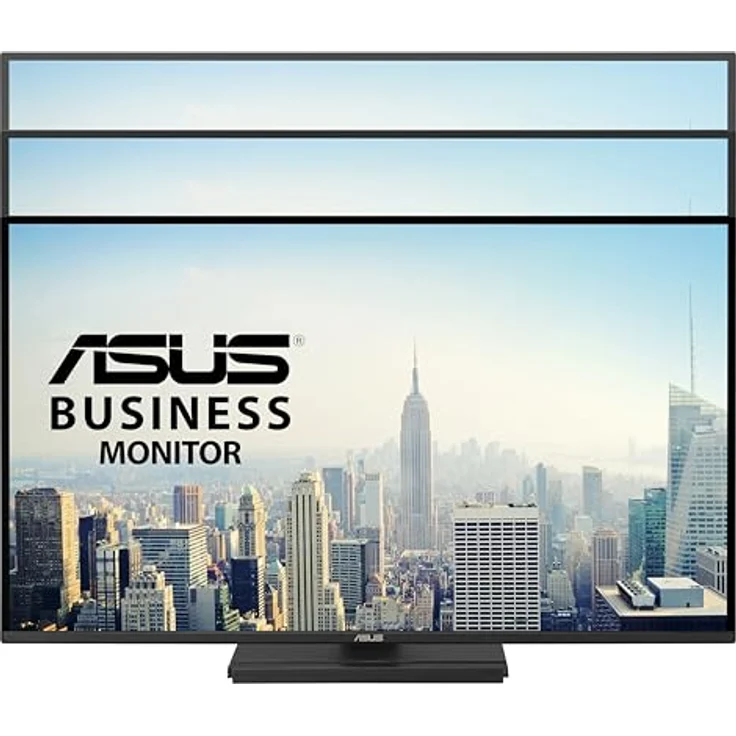 ASUS VA27AQSE, 27 Zoll QHD IPS Business Monitor mit 1ms Reaktionszeit, 75Hz, rahmenlos, HDMI, DisplayPort, VGA, Lautsprecher, Low Blue Light, Flicker Free, ergonomisches Design, Schwarz – Bild 3
