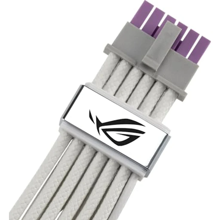 Asus ROG EQUALIZER White Edition, PC-Netzteil mit 16-pin PCI Stromversorgung, 75 cm – Bild 8