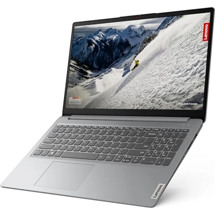Lenovo IdeaPad 1 Laptop | 15,6" Full HD Display | AMD Ryzen 5 7520U | 16GB RAM | 512GB SSD | AMD Radeon Grafik | Windows 11 Home | grau – Bild 4