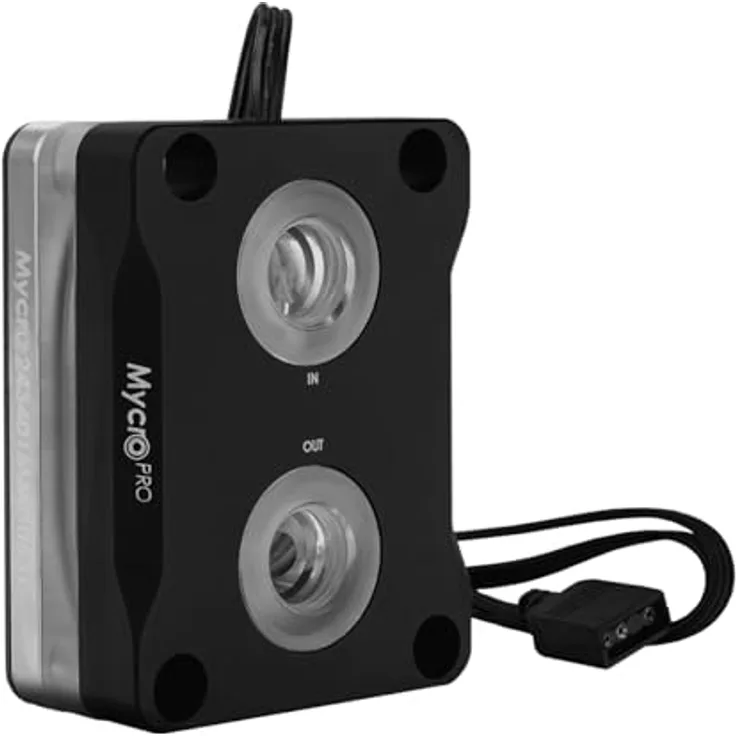 Thermal Grizzly Intel 1851 Mycro Direct-Die Pro RGB V1 Wasserkühler – Blau, optimiert für LGA1851, Direct-Die-Montage, verbesserte Kühlleistung