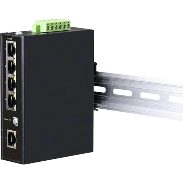 TRU COMPONENTS Industrial Ethernet Switch 1+4 Port 10/100 MBit/s – Bild 4