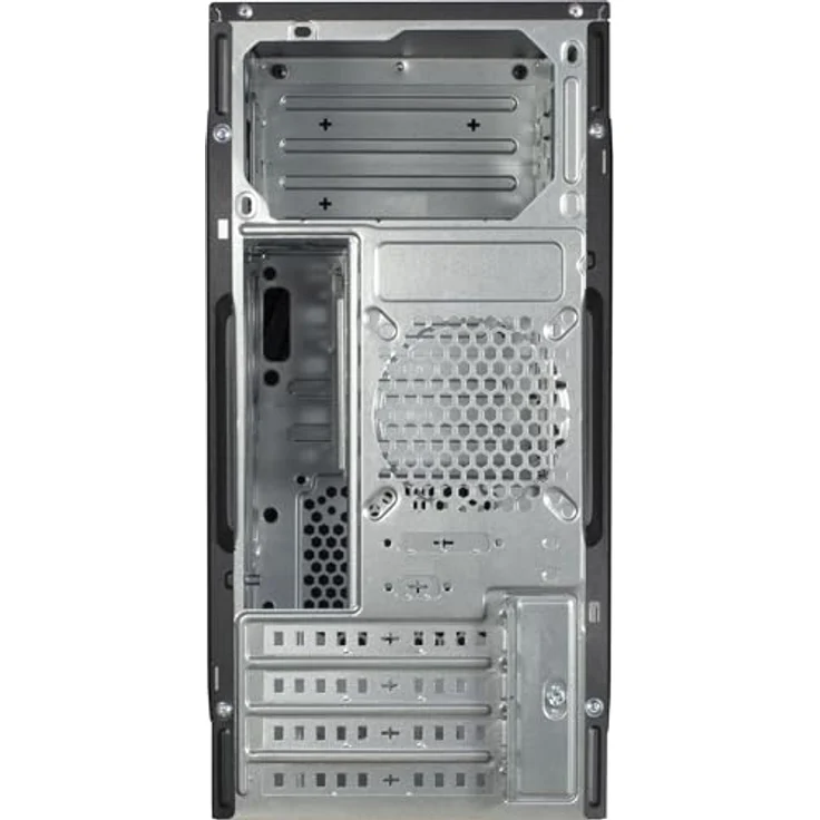 Inter-Tech Micro Tower IT-6521 Straight, PC-Gehäuse für Mainboards bis mATX, schwarz - Preisvergleich – Bild 3