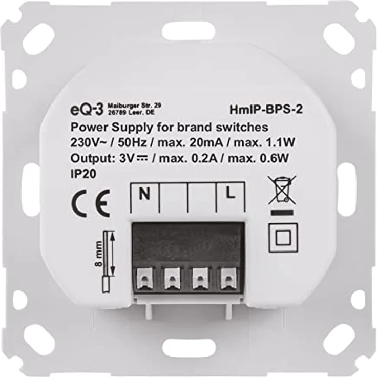 Homematic IP Netzteil für Markenschalter (HmIP-BPS-2) – Bild 5