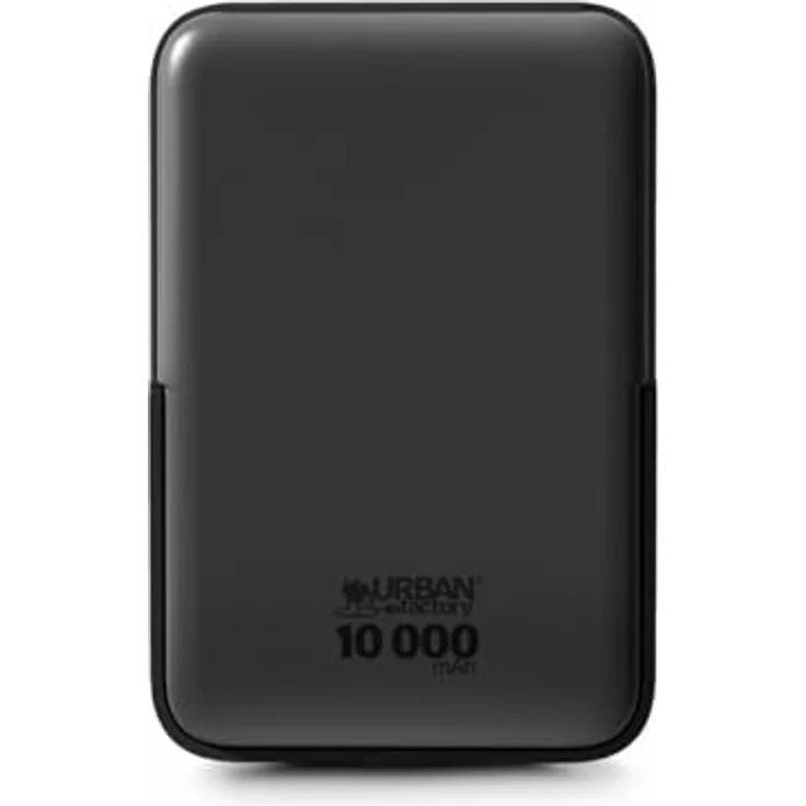 Urban Factory Powerbank MWP10UF Schwarz 10000 mAh mit kabellosem Laden bis zu 15W – Bild 3