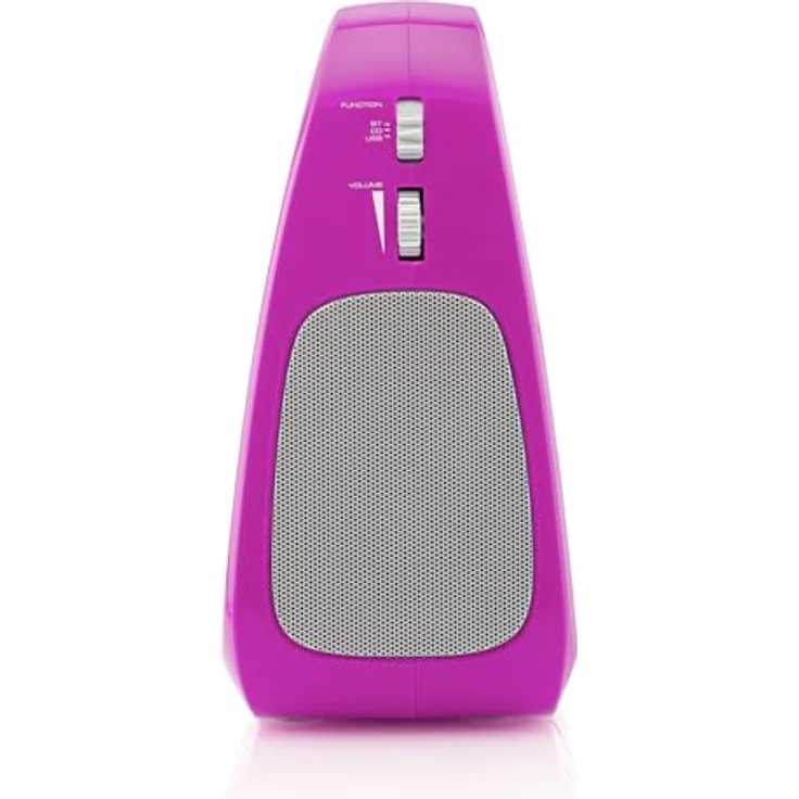 GoGEN Bob und Bobek CD KARAOKE, kompakte Karaoke-Anlage mit Bluetooth, USB-Eingang und Mikrofon, rosa – Bild 4