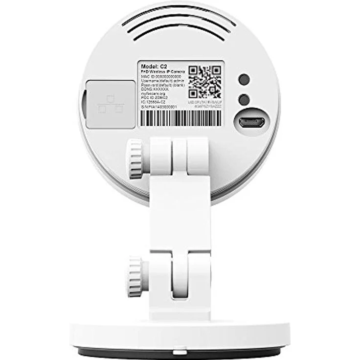 Foscam C2 Full HD 2MP IP WLAN Kamera - Überwachungskamera mit Infrarot-Sensor (PIR), MicroSD-Kartenslot, Bewegungserkennung, 2-Wege-Audio-Übertragung - Weiß – Bild 5