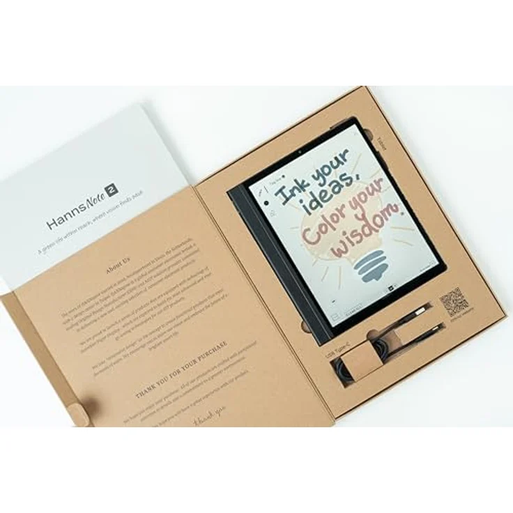 Hannspree HANNSNOTE 2 SN10HR1B, 10" E-Book-Reader mit Android 13, 64 GB Speicher, 1600 x 1200 Pixel Display – Bild 9