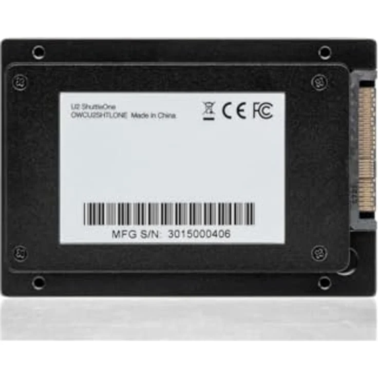 OWC U2 ShuttleOne - NVMe M.2 to 2.5-inch U.2 SSD Adapter, SSD + Festplatte Zubehör – Bild 3