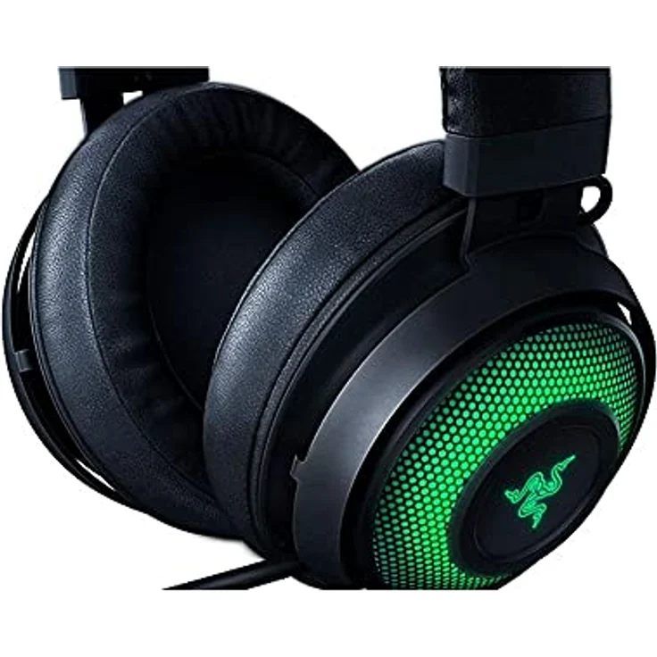 Razer Kraken Kitty - USB PC-Gaming Headset mit THX Surround Sound - Schwarzes Chroma RGB Ohren-Beleuchtung (Einziehbares Geräuschunterdrückungs-Mikrofon, Leichter Aluminiumrahmen) – Bild 3