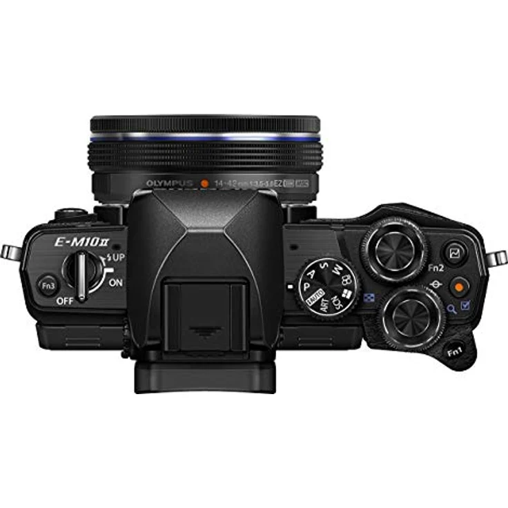 Olympus OM-D E-M10 Mark II Kit, Micro Four Thirds Systemkamera (16 Megapixel, 5-Achsen Bildstabilisator, elektronischer Sucher) + M.Zuiko 14-42mm EZ Zoomobjektiv, schwarz – Bild 5