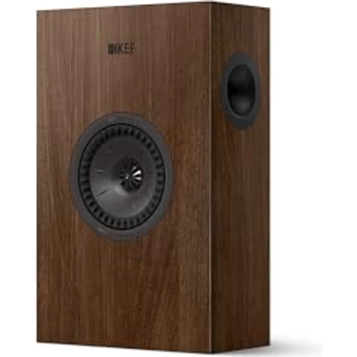 KEF Q4 Meta passiver Center- / LCR-HiFi-Wandlautsprecher, Nussbaum | Uni-Q-Treiber mit MAT | Heimkino & Gaming – Bild 1