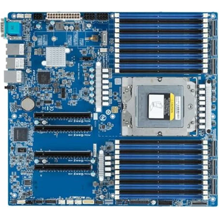Gigabyte MZ33-AR0 (SP5, E-ATX) Mainboard, optimiert für AMD EPYC-Prozessoren der Serie 9004 – Bild 3