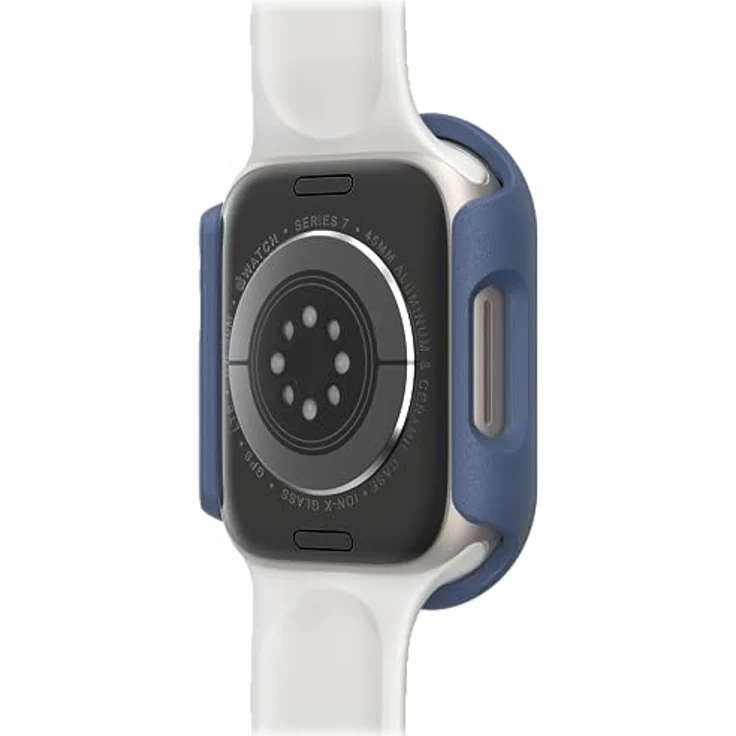 OtterBox All Day Bumper für Apple Watch Series 9/8/7 - 45mm, stoßfeste, sturzsichere, schlanke Schutzhülle für Apple Watch, schützt den Display und die Kanten, Dunkelblau – Bild 3