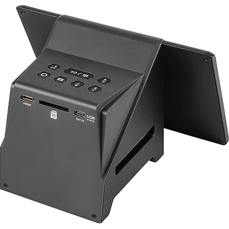 dnt 2-in-1 Dia-/Negativscanner SlideCopy basic, Digitalisiert Film-Negative und gerahmte Dias, bis 32 GB SD-Speicherkarte, Plug-&-Play – Bild 4