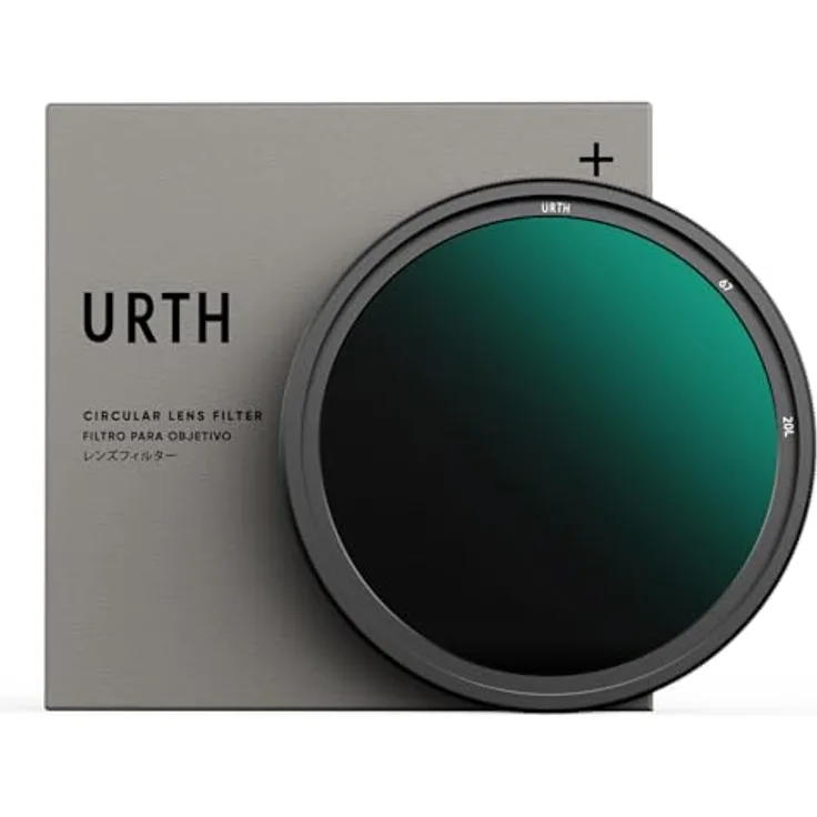 Urth 67mm ND64 1000 Variabler ND Objektivfilter, Graufilter mit bis zu 10 Blendenstufen