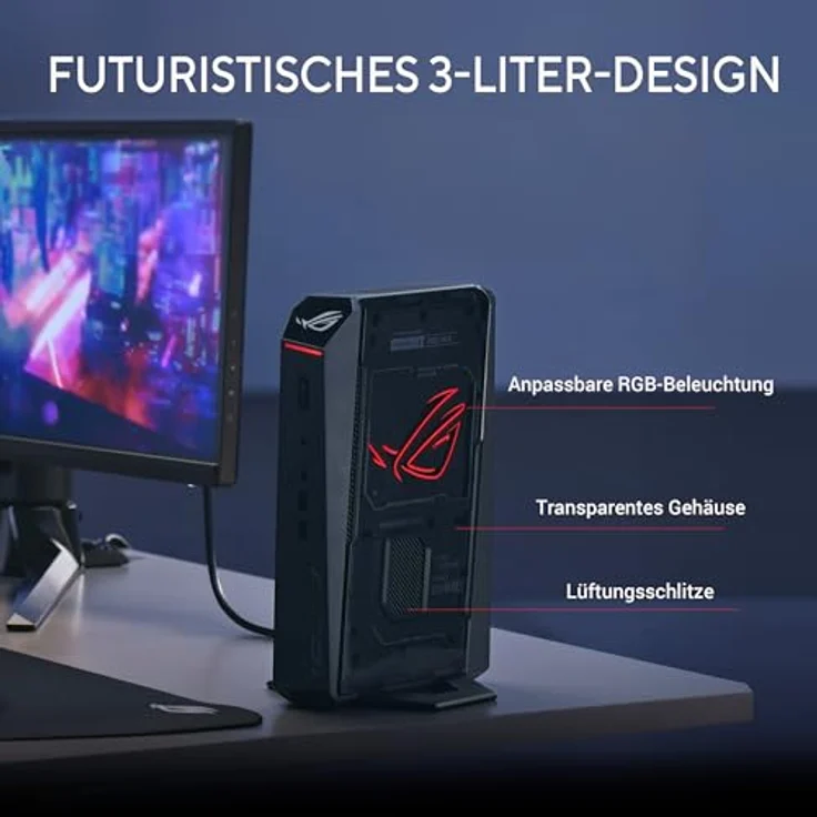Asus Nuc 15 Rog Rnuc15Jnk9X489A2, Desktop-PC mit Intel Core Ultra 9, 32 GB RAM, 1024 GB SSD, NVIDIA GeForce RTX 5070, Windows 11 Home – Bild 6
