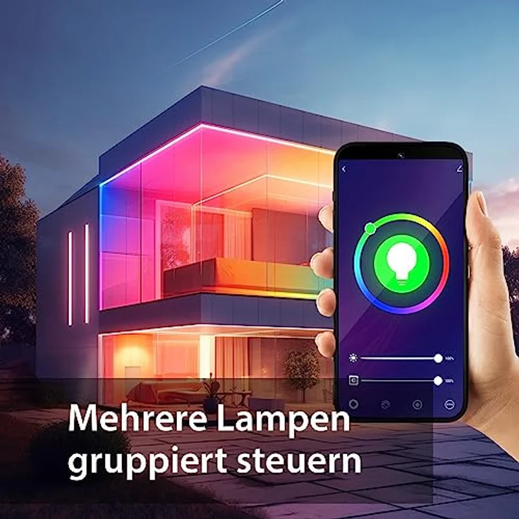 XCOAST Smart Glühbirne E27, WLAN RGB LED, dimmbar, Smart Life App, Sprachsteuerung mit Google Home und Alexa, Warmweiß-Kaltweiß, 25.000h Lebensdauer, kein Hub nötig – Bild 3