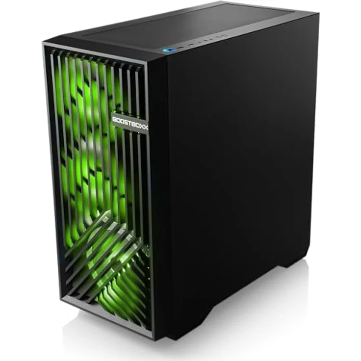 Boost Boxx Gaming PC mit Windows 11 Home, AMD Ryzen 7 7700 8X 3800 MHz, 1000 GB M.2 SSD, 16 GB DDR5-RAM, NVIDIA GeForce RTX 4060, Gigabyte Mainboard, USB 3.2, M10950H – Bild 5