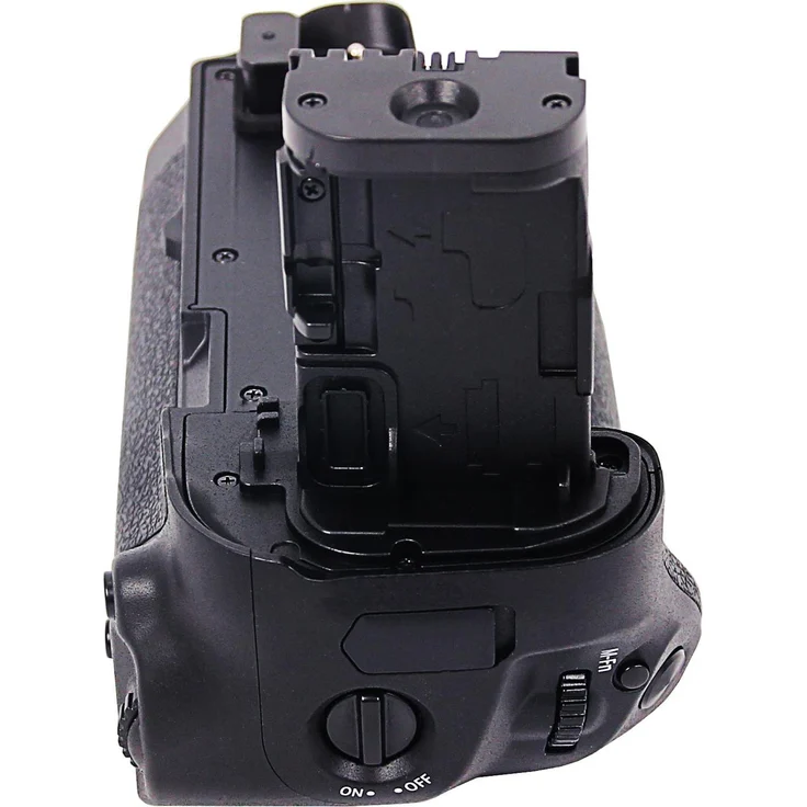 Berenstargh Batteriegriff BG-E22 für Canon EOS-R, für 2 x LP-E6N Akku, inkl. Fernbedienung, Arca Swiss kompatibel, Aluminium/Kunststoff, 290g